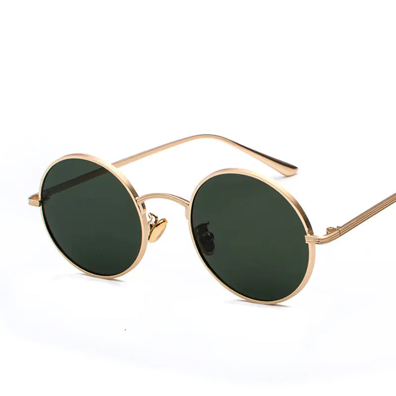 Retro Round Sunglasses – Color Lenses