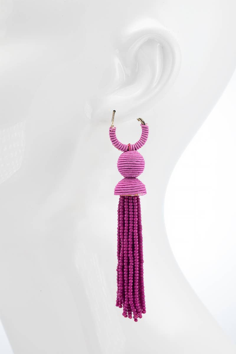 Beaded Boho Earrings