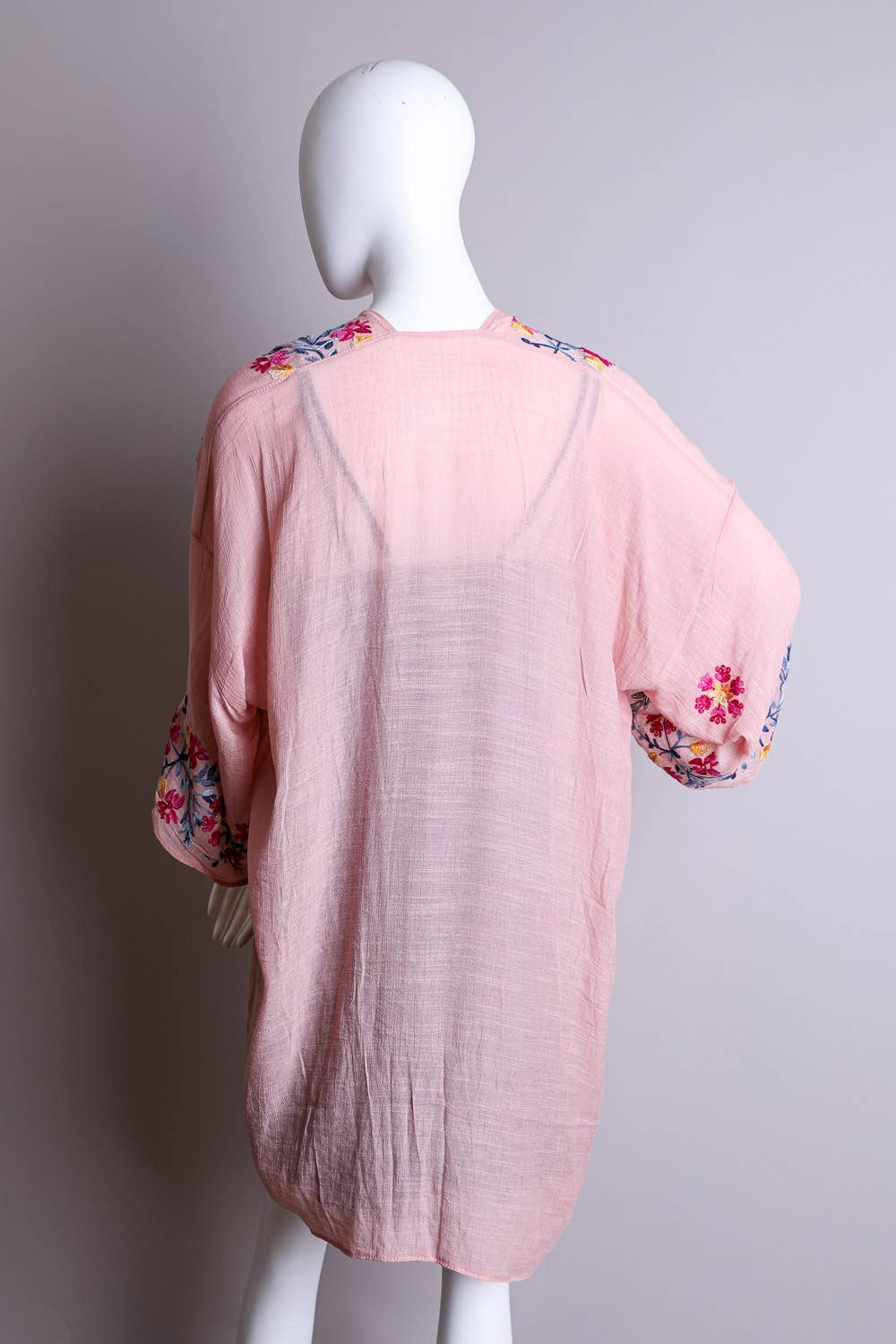 Embroidered Kimono - Casual Chic Comfort
