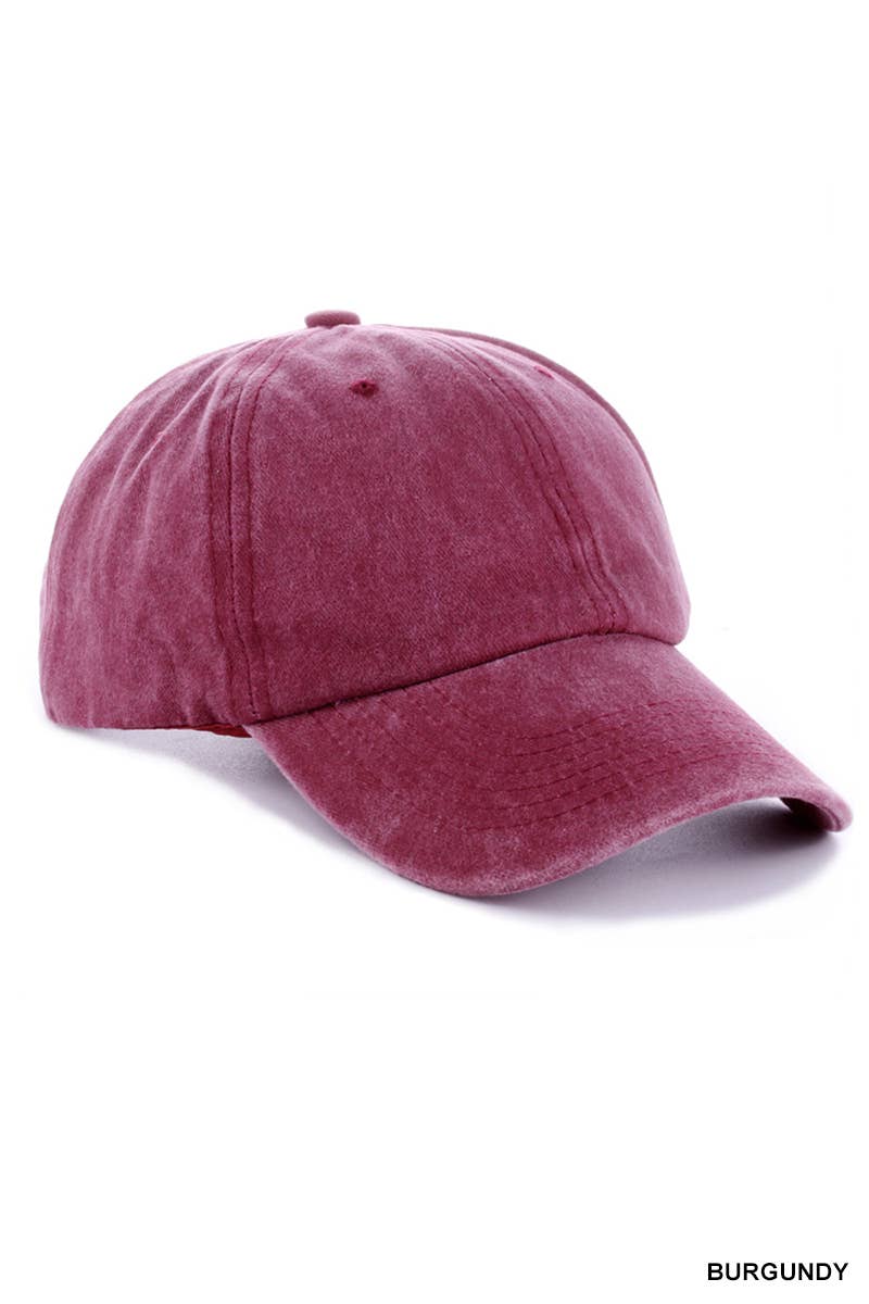 Vintage Washed Trucker Hat Baseball Cap