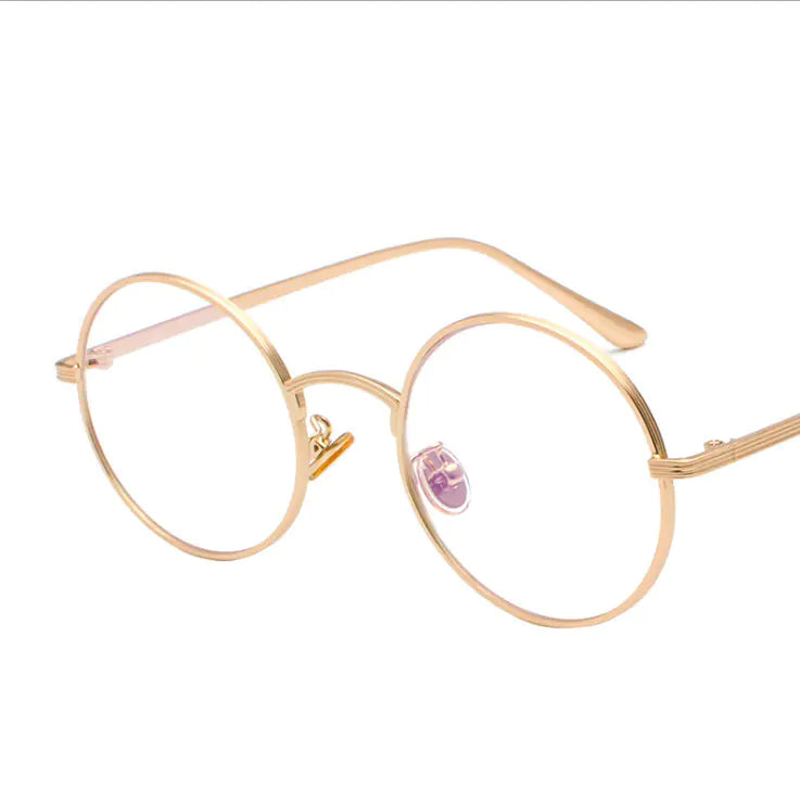 Retro Round Sunglasses –  Color Lenses