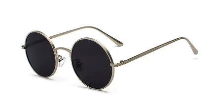 Retro Round Sunglasses –  Color Lenses