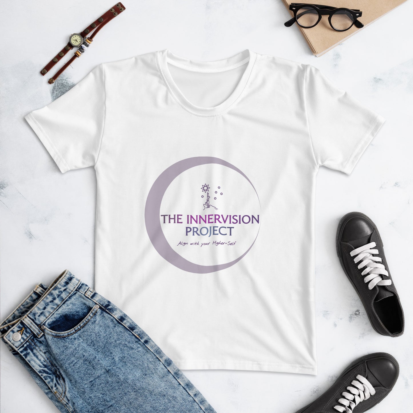 Higher-Self Alignment Tee: Embrace Your INNERVISION-Women's T-shirt