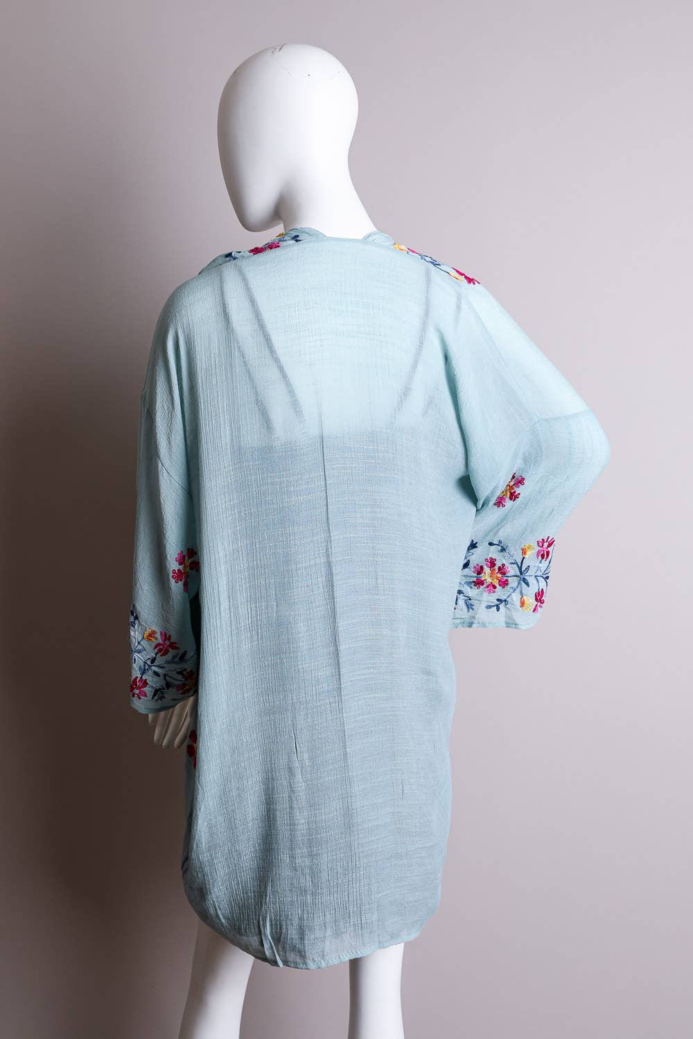 Embroidered Kimono - Casual Chic Comfort