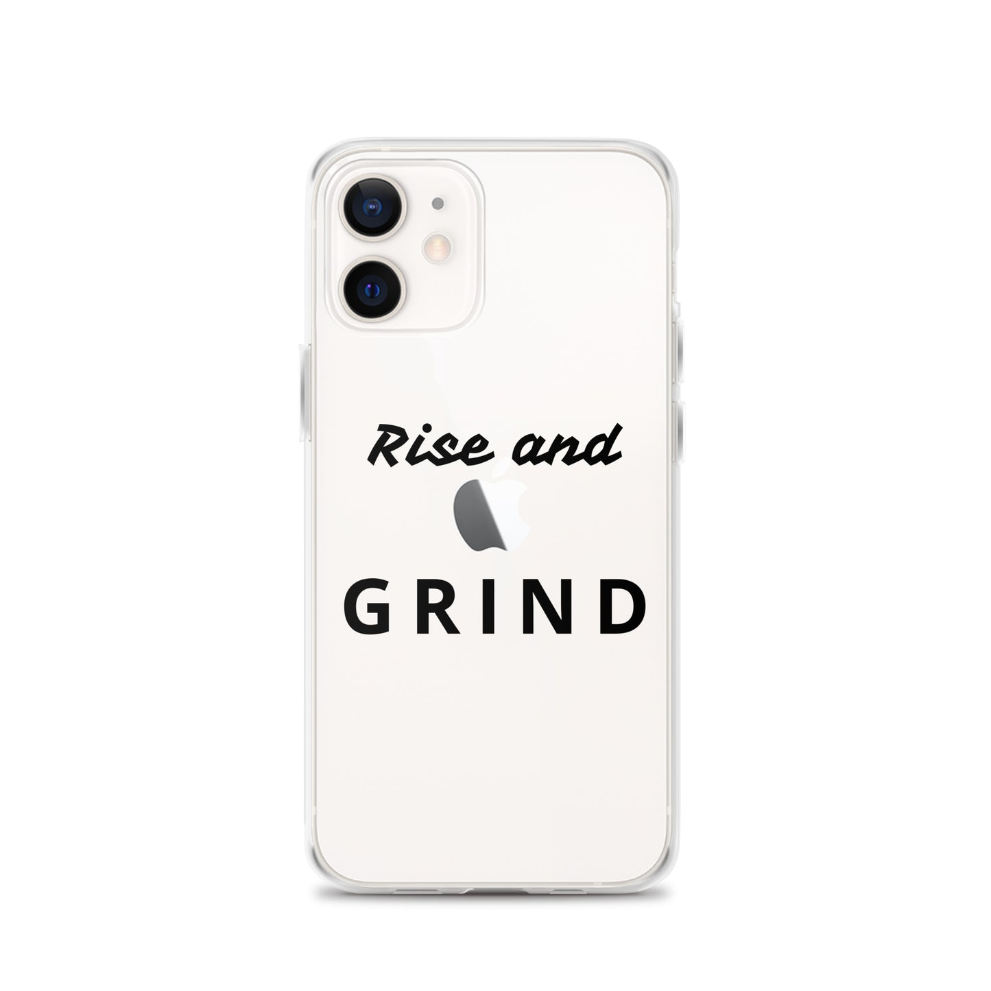 Clear Case for iPhone® "Rise and Grind"