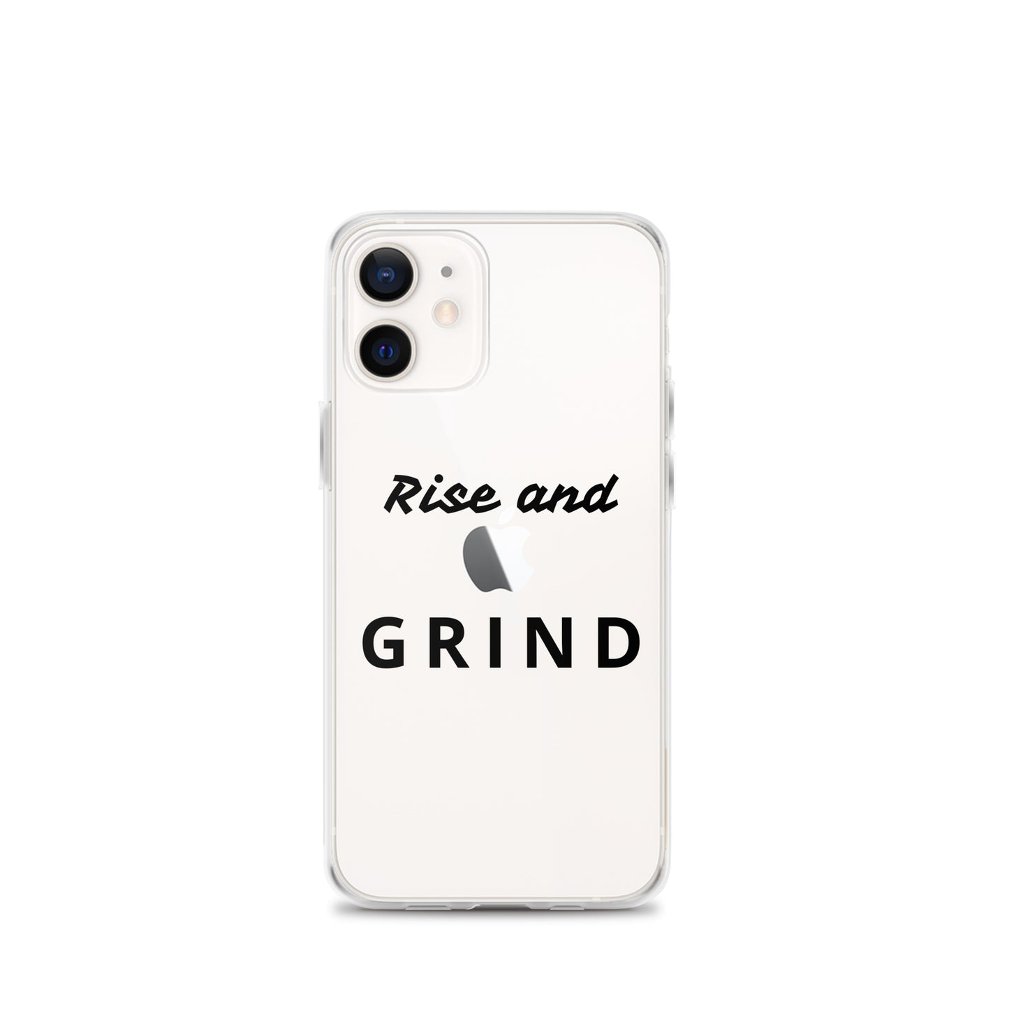 Clear Case for iPhone® "Rise and Grind"