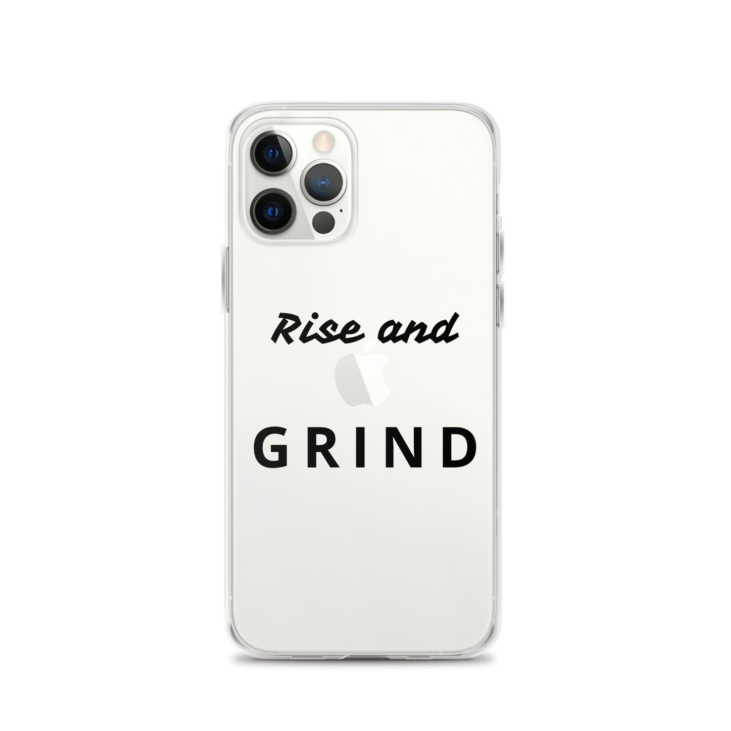 Clear Case for iPhone® "Rise and Grind"