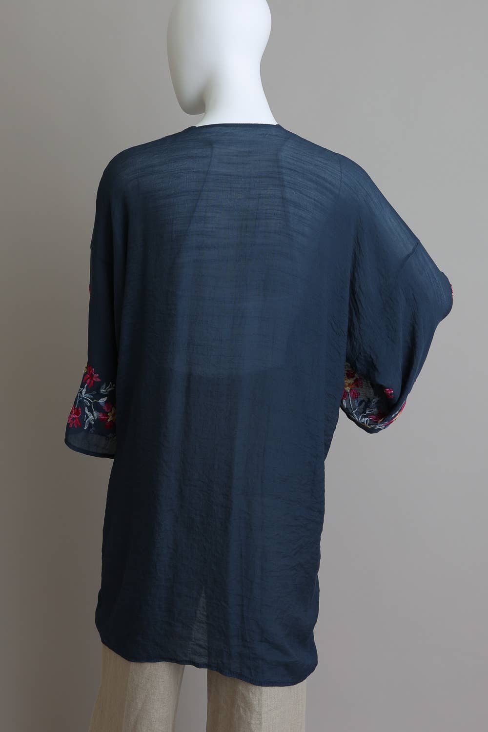Embroidered Kimono - Casual Chic Comfort