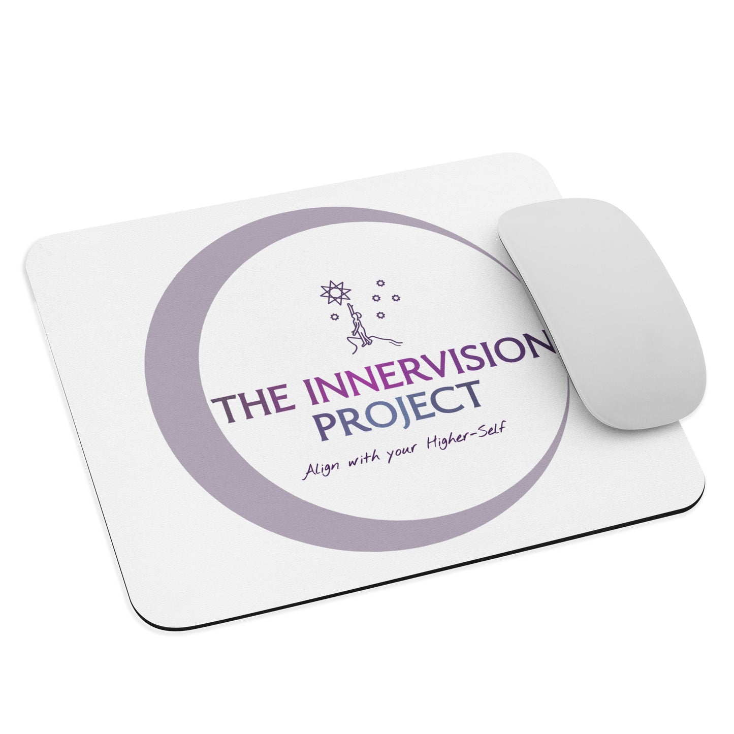 INNERVISION Empowerment Mouse Pad: Infuse Your Workspace with Positive Energy