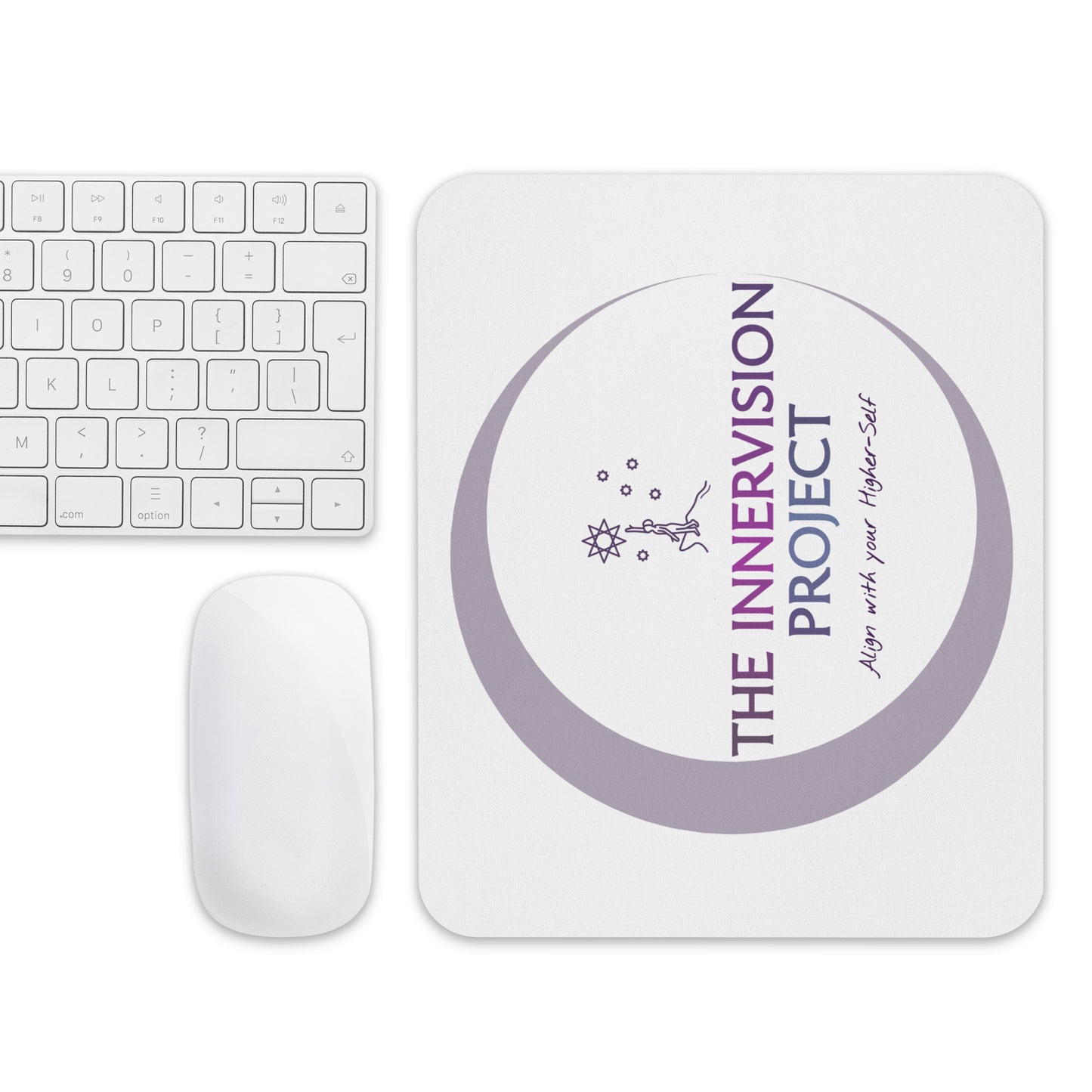 INNERVISION Empowerment Mouse Pad: Infuse Your Workspace with Positive Energy