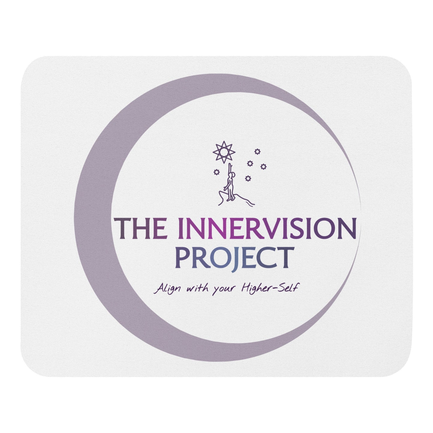 INNERVISION Empowerment Mouse Pad: Infuse Your Workspace with Positive Energy