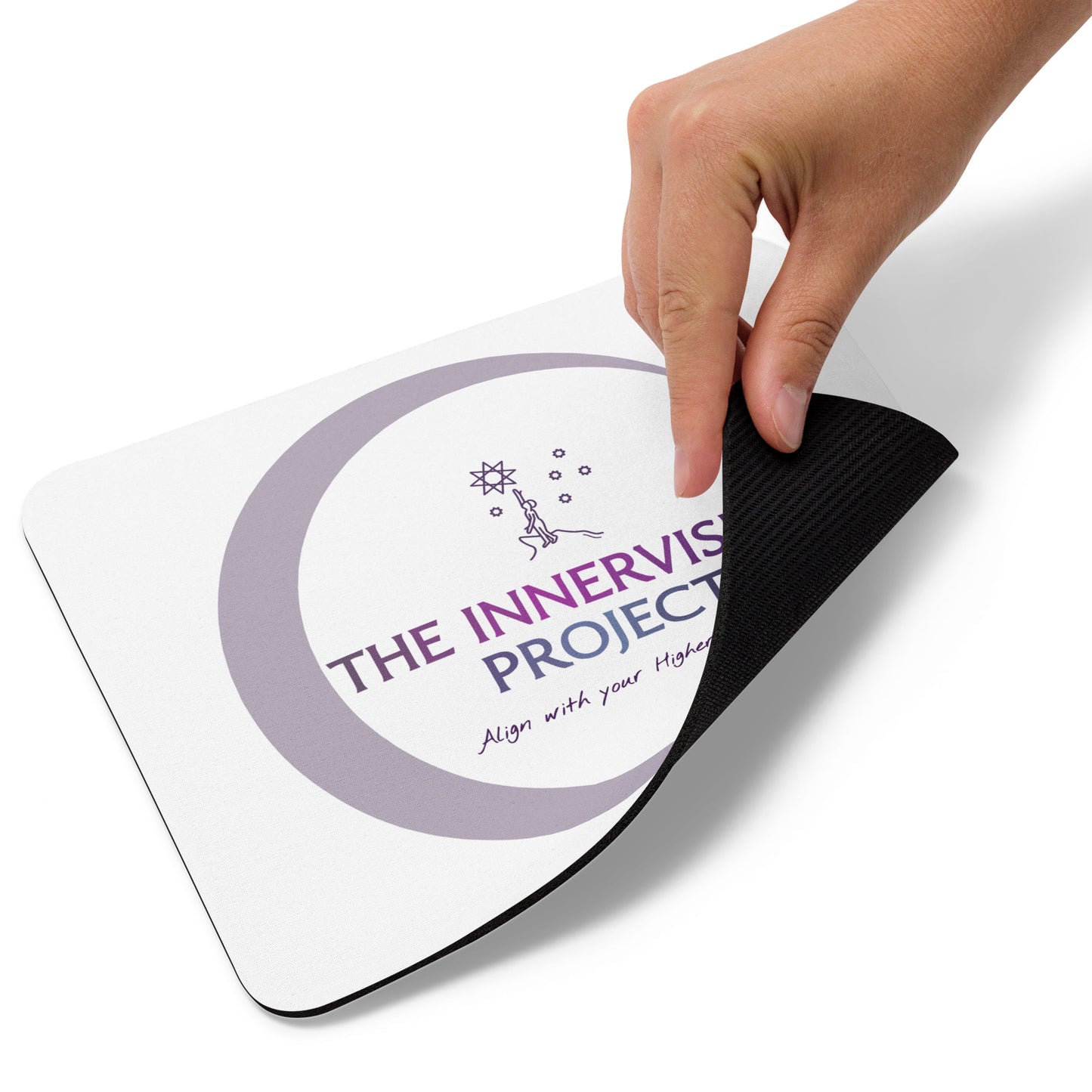 INNERVISION Empowerment Mouse Pad: Infuse Your Workspace with Positive Energy