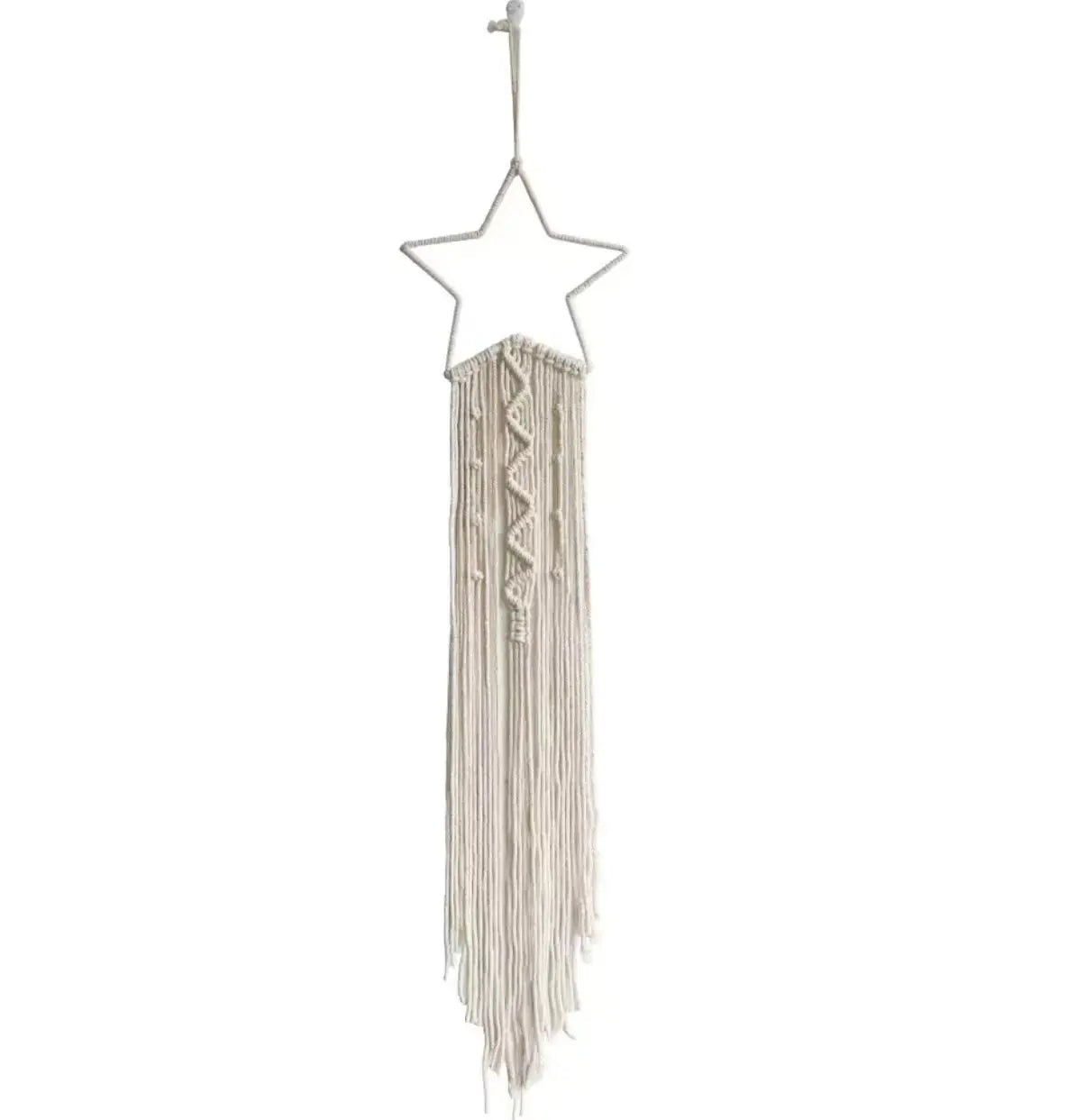 Boho Hand Woven Moon Dream Catcher