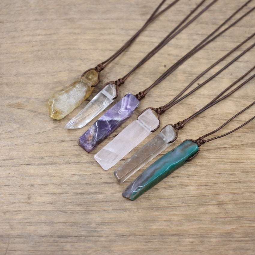 Healing Crystal Necklaces